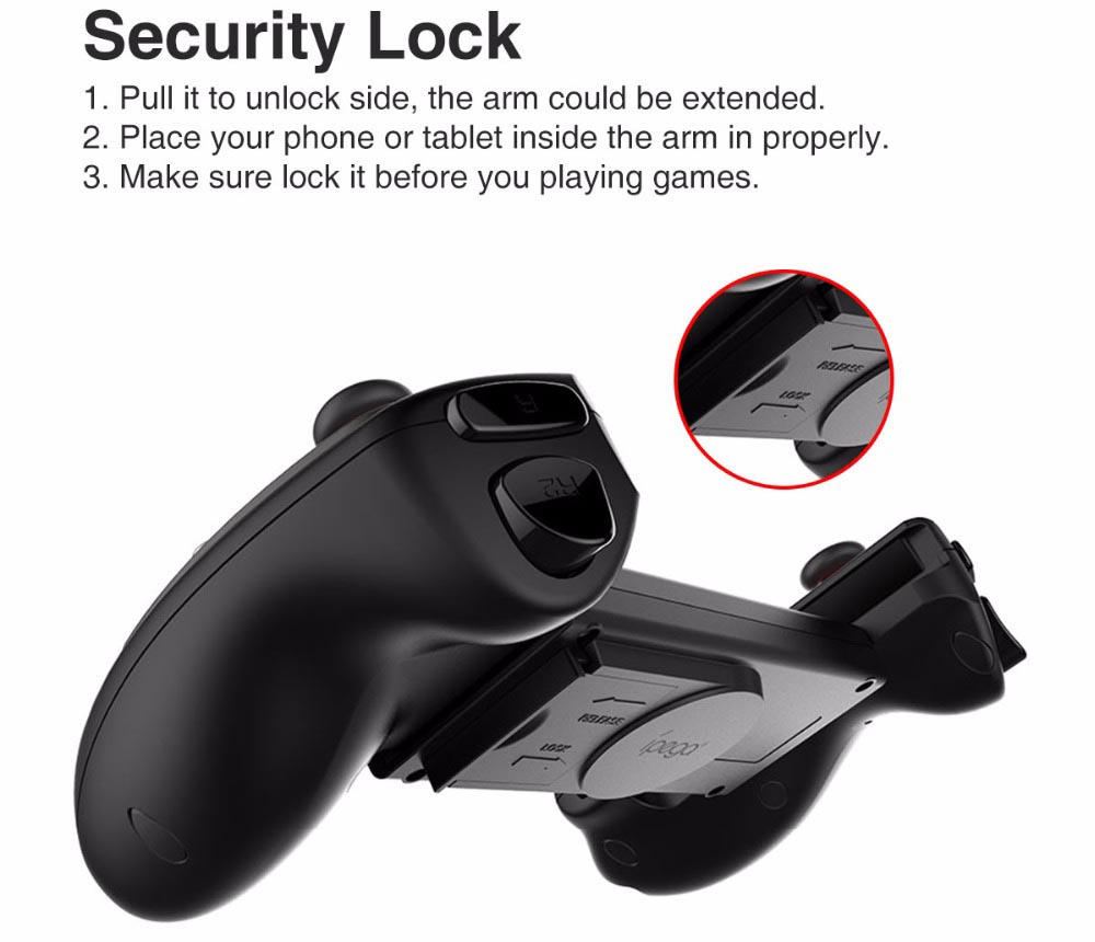 Ipega Telescopic Bluetooth Gaming Controller – PG-9083 – Black | Ardy ...